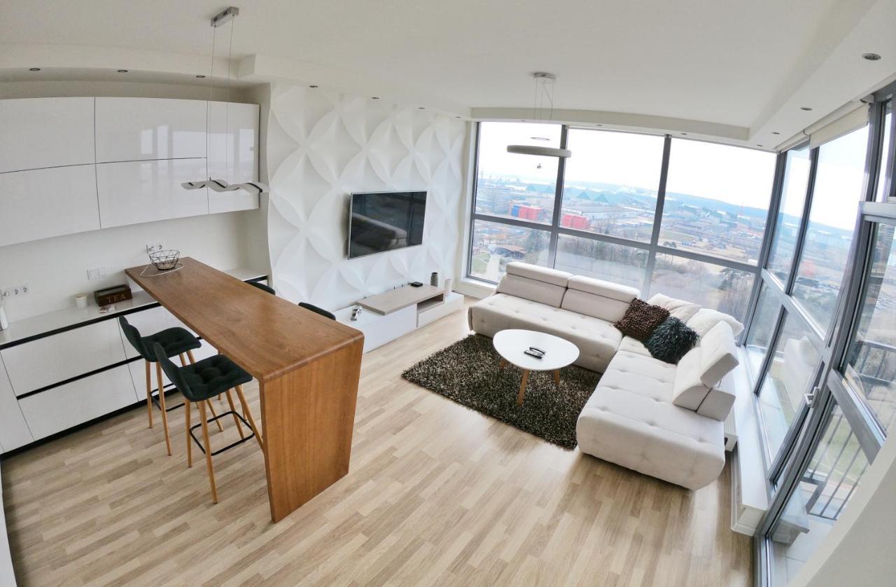White Dune Apartment - Self Check-In Klaipėda Exteriör bild