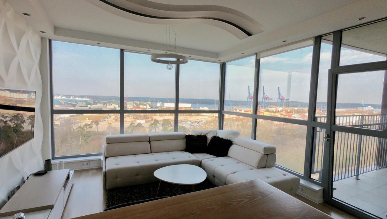 White Dune Apartment - Self Check-In Klaipėda Exteriör bild