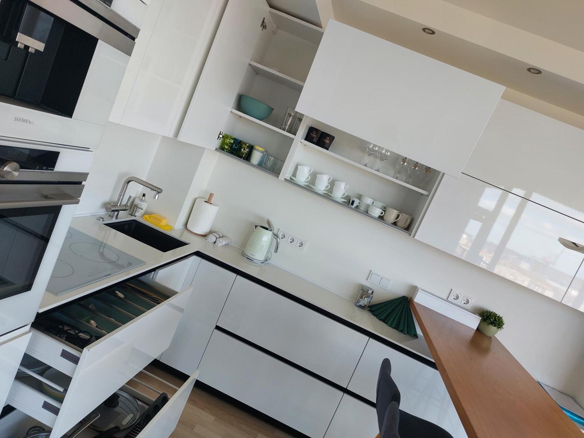 White Dune Apartment - Self Check-In Klaipėda Exteriör bild