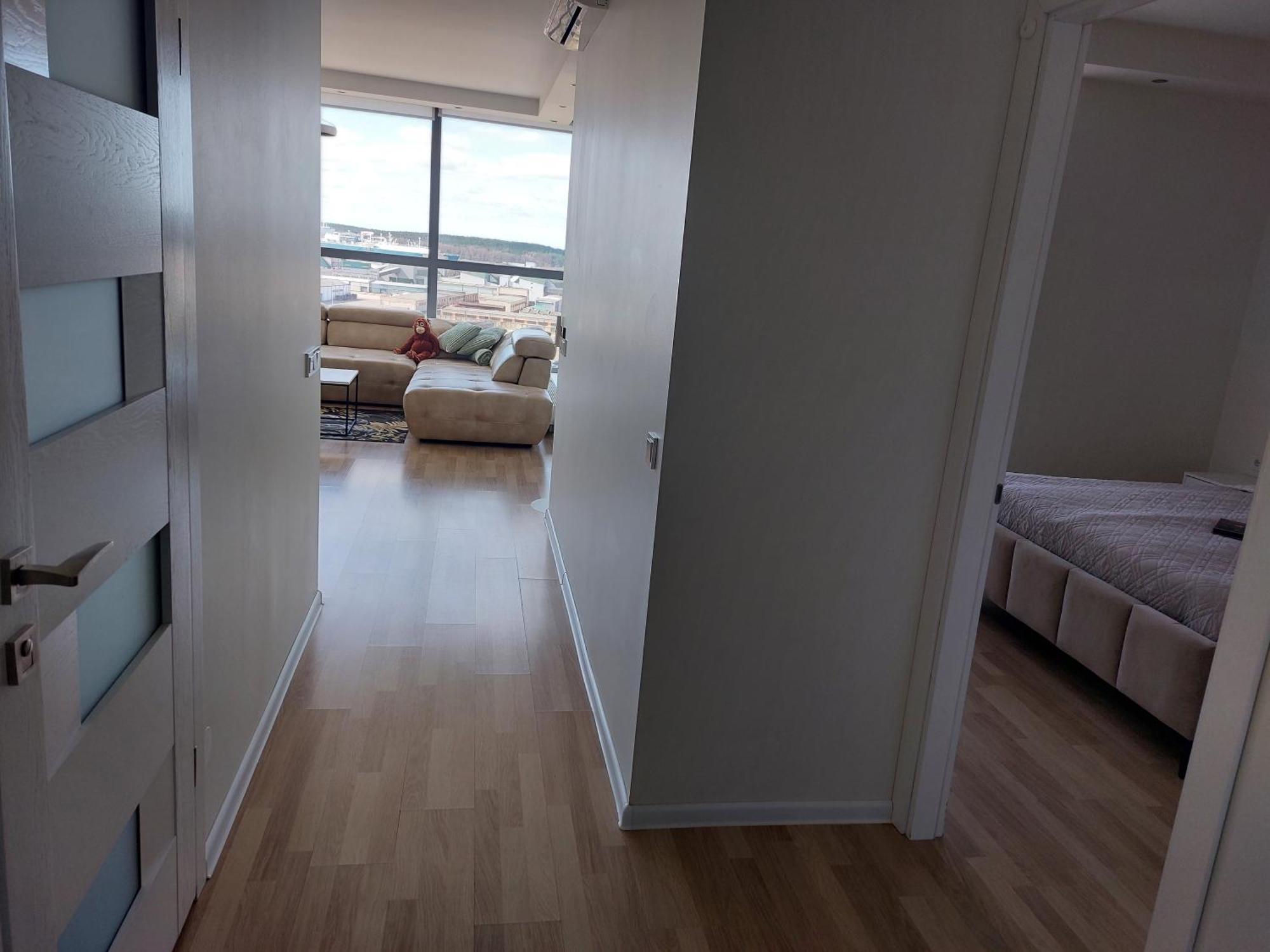 White Dune Apartment - Self Check-In Klaipėda Exteriör bild