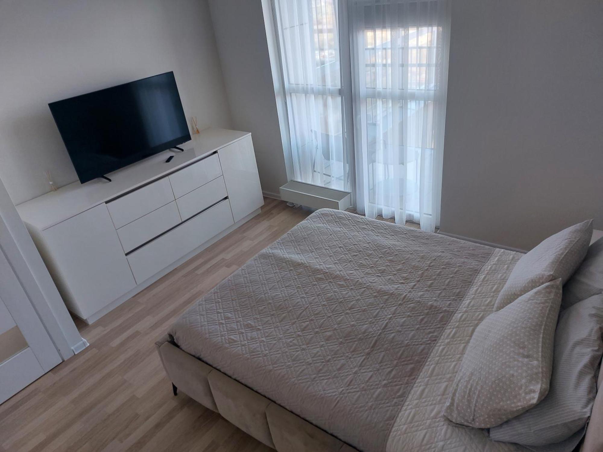 White Dune Apartment - Self Check-In Klaipėda Exteriör bild